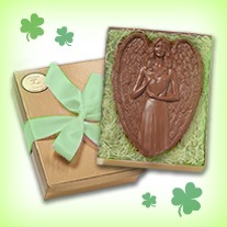 Irish Blessings delivered by a chocolate angel